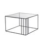 Hanah Home Mesa de Centro Outline - Negro